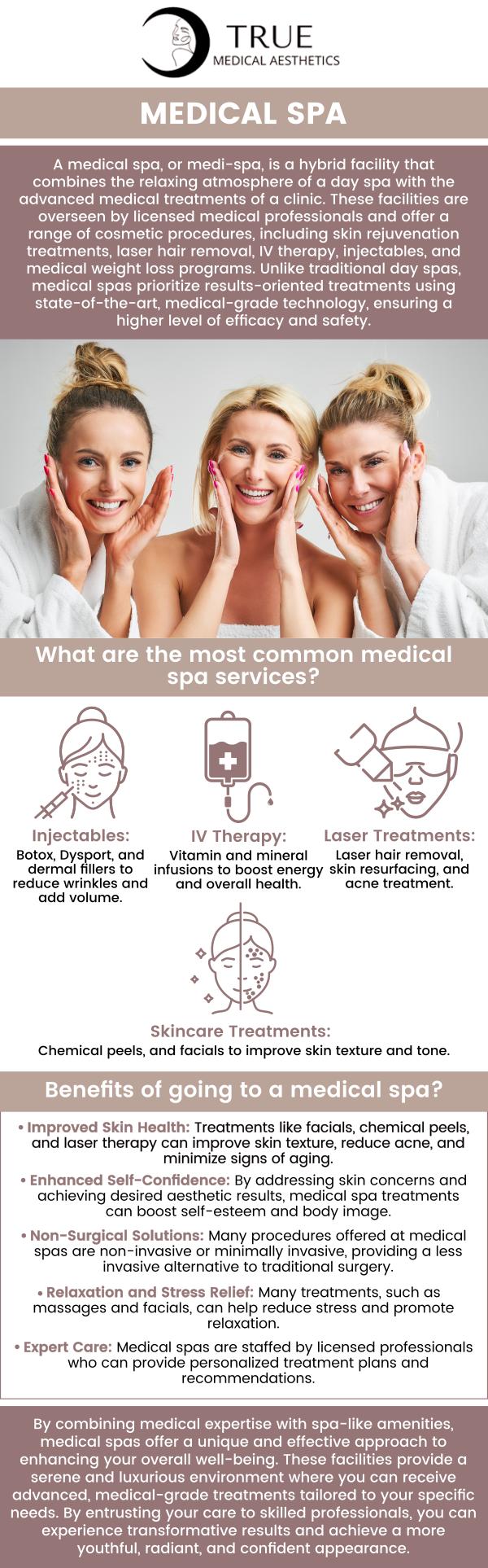 At True Medical Aesthetics, every treatment begins with a vision—to help you feel confident, balanced, and radiant inside and out. We combine advanced aesthetic techniques with a compassionate, holistic approach, ensuring each patient feels supported, rejuvenated, and truly seen. Whether you seek subtle enhancement or complete renewal, Tristen Durkin, RN, and her team are dedicated to guiding your journey toward lasting confidence and wellness. For more information, please contact us or schedule an appointment online. We are conveniently located at 50 Avon Meadow Ln, Avon, CT 06001.
