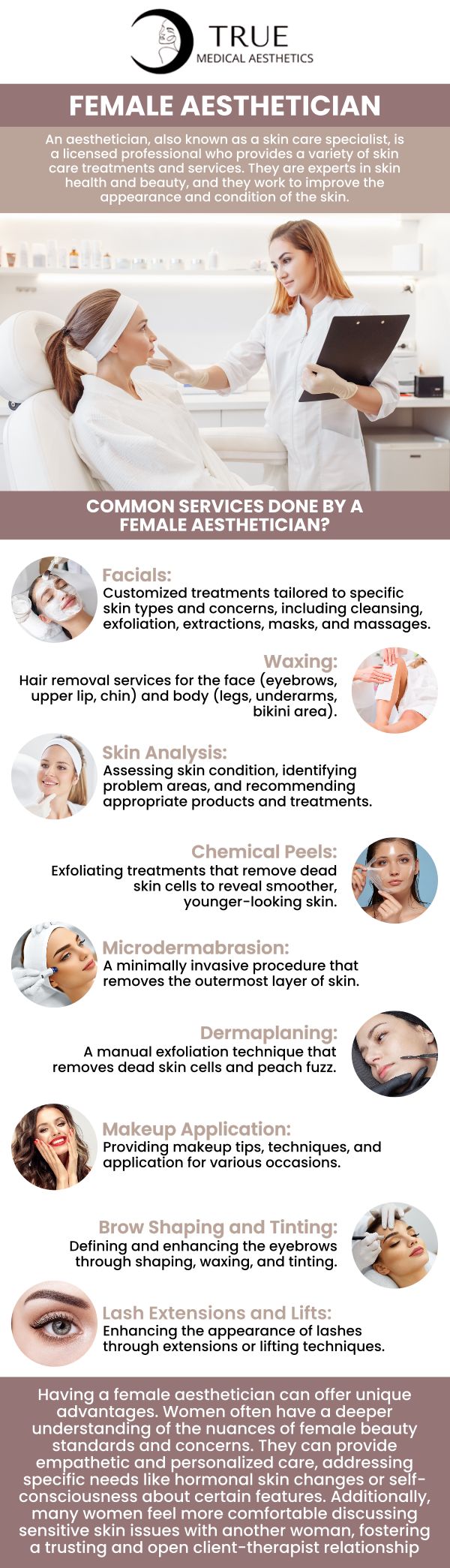 Experience the epitome of skincare luxury at True Medical Aesthetics, where our experienced team of female aestheticians specializes in tailored treatments designed to unveil your skin's true radiance. Discover personalized skincare solutions crafted just for you and trust in our expertise to revitalize your complexion, boosting your confidence with every visit. Consult with our skilled professional, Tristen Durkin, RN, and her dedicated team, to discover personalized skincare solutions for you. For more information, please contact us or schedule an appointment online. We are conveniently located at 50 Avon Meadow Ln, Avon, CT 06001. Elevate your beauty regimen with True Medical Aesthetics today! Experience the epitome of skincare luxury at True Medical Aesthetics, where our experienced team of female aestheticians specializes in tailored treatments designed to unveil your skin's true radiance. Discover personalized skincare solutions crafted just for you and trust in our expertise to revitalize your complexion, boosting your confidence with every visit. Consult with our skilled professional, Tristen Durkin, RN, and her dedicated team, to discover personalized skincare solutions for you. For more information, please contact us or schedule an appointment online. We are conveniently located at 50 Avon Meadow Ln, Avon, CT 06001. Elevate your beauty regimen with True Medical Aesthetics today!